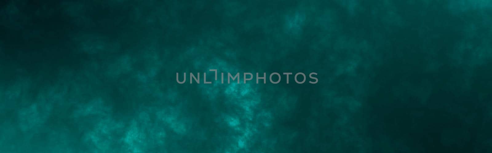 Deep Blue Dramatic Horizontal Background With Beautiful Universe Dust 