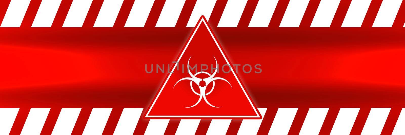 Danger ribbon and sign Attention biohazard and falling warning signs Caution tape restricted access safety and hazard stripes alert symbols