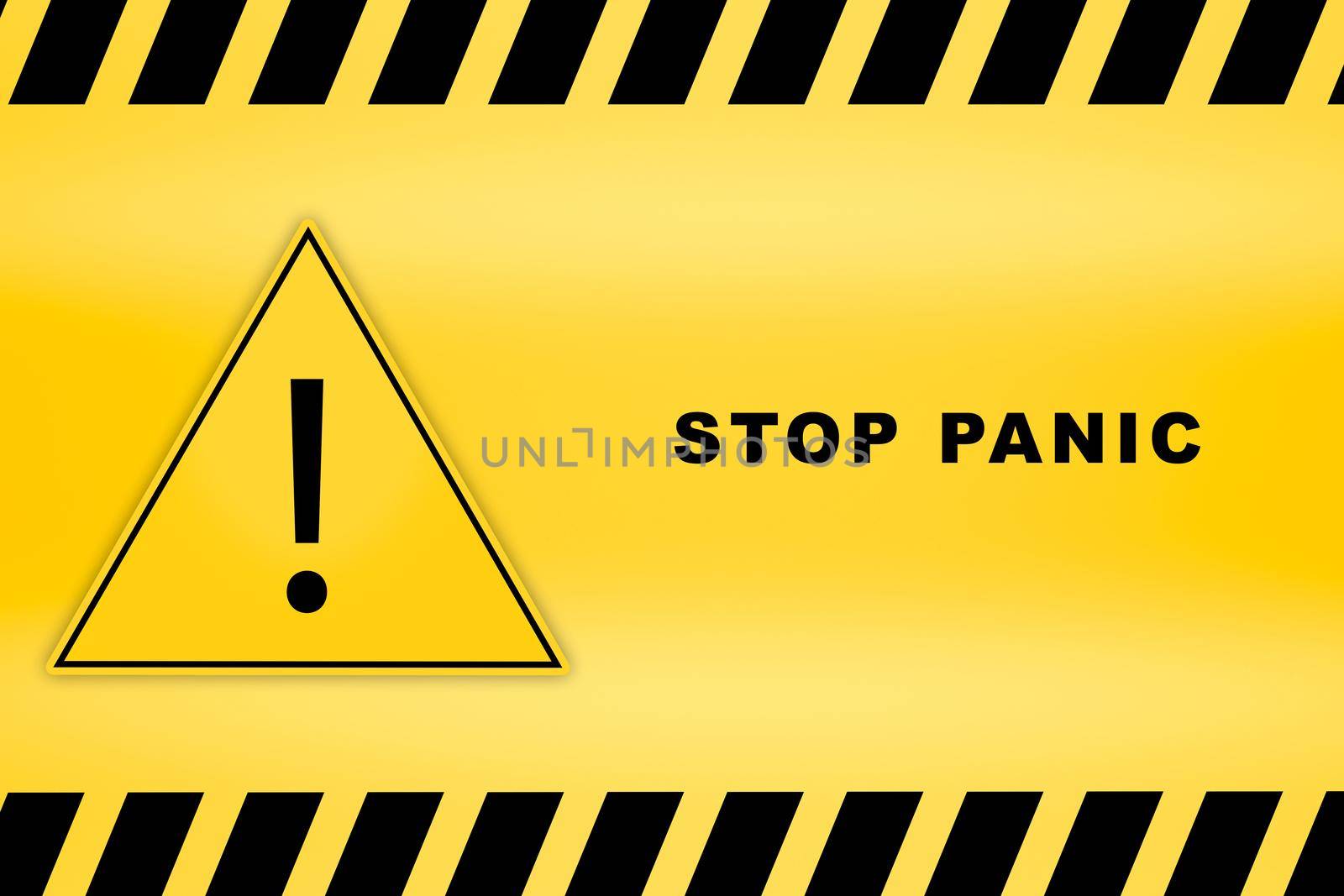 sign don't panic area on caution lines backgrounds worn hazard stripes warning tapes danger signs
