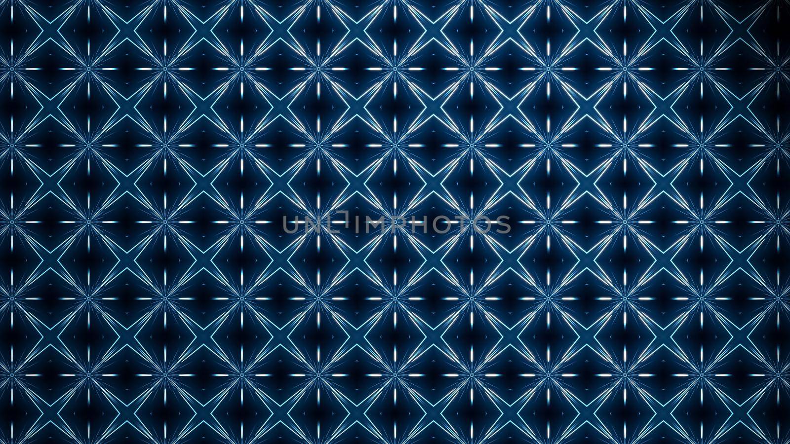 Background with fractal design kaleidoscope sequence patterns,Disco spectrum lights concert spot bulb,Abstract graphics background