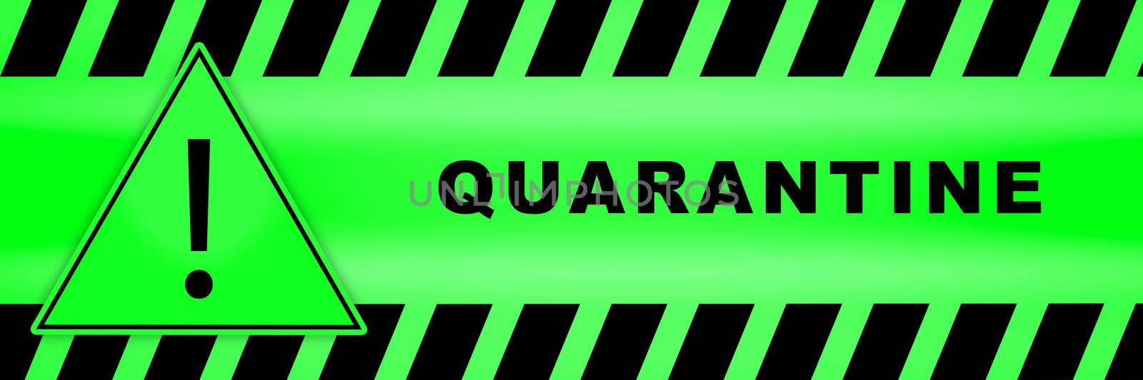 quarantine zone signbiohazard yellow caution attention of danger