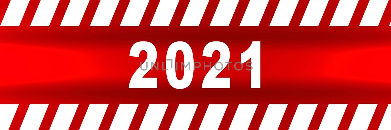 Inscription 2021 text Caution lines backgrounds Worn hazard stripes Warning tapes Danger signs