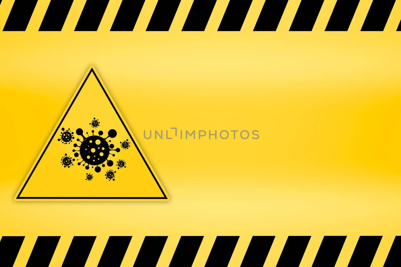 Caution lines backgrounds Sign icon caution coronavirus Stop biology bacteria coronavirus