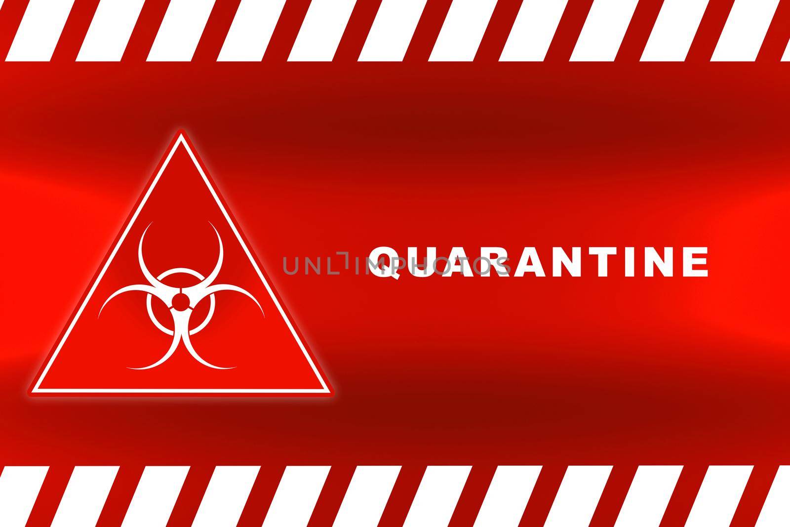 quarantine zone signbiohazard yellow caution attention of danger