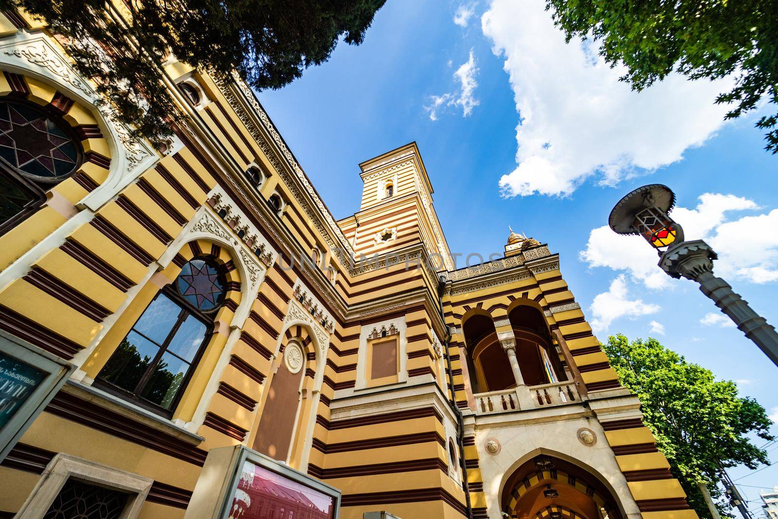 Famous Tbilisi State Opera House on Rustaveli avenue is one of the georgian capital landmark