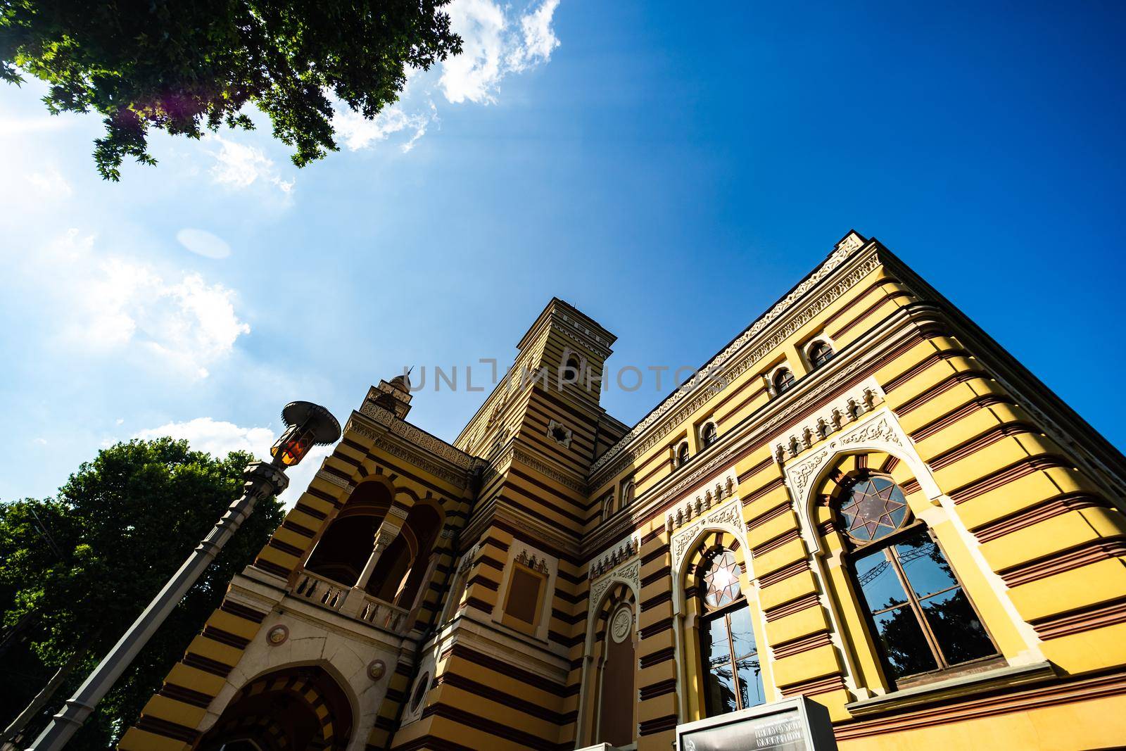 Famous Tbilisi State Opera House on Rustaveli avenue is one of the georgian capital landmark