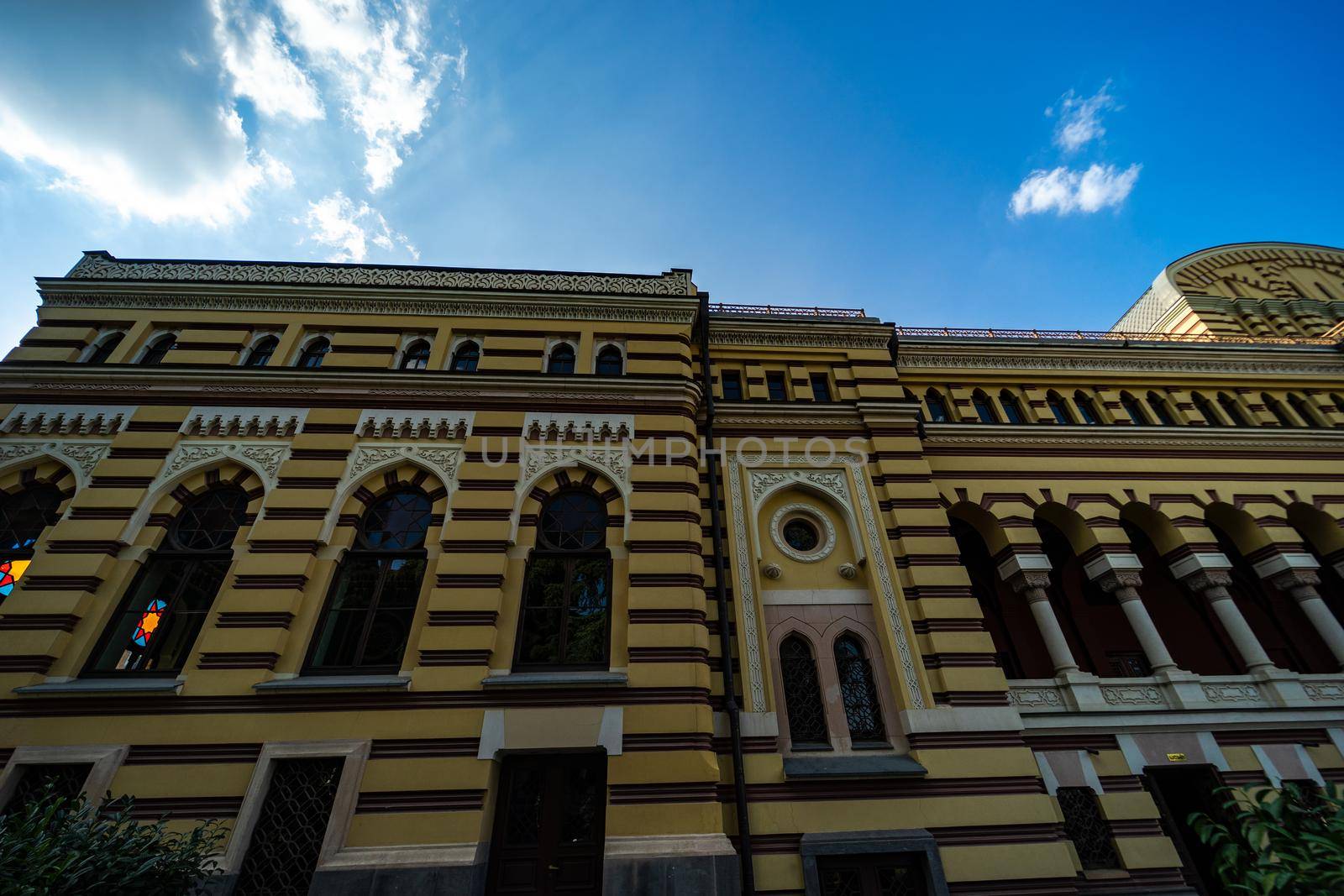 Famous Tbilisi State Opera House on Rustaveli avenue is one of the georgian capital landmark