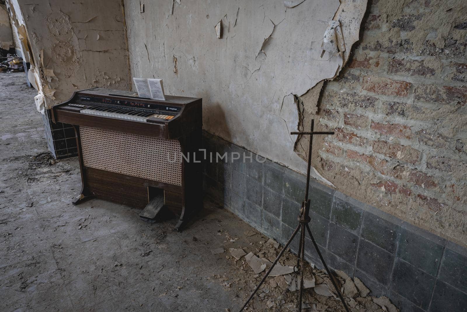 Urbex, abandoned old church somewhere in Belgium.