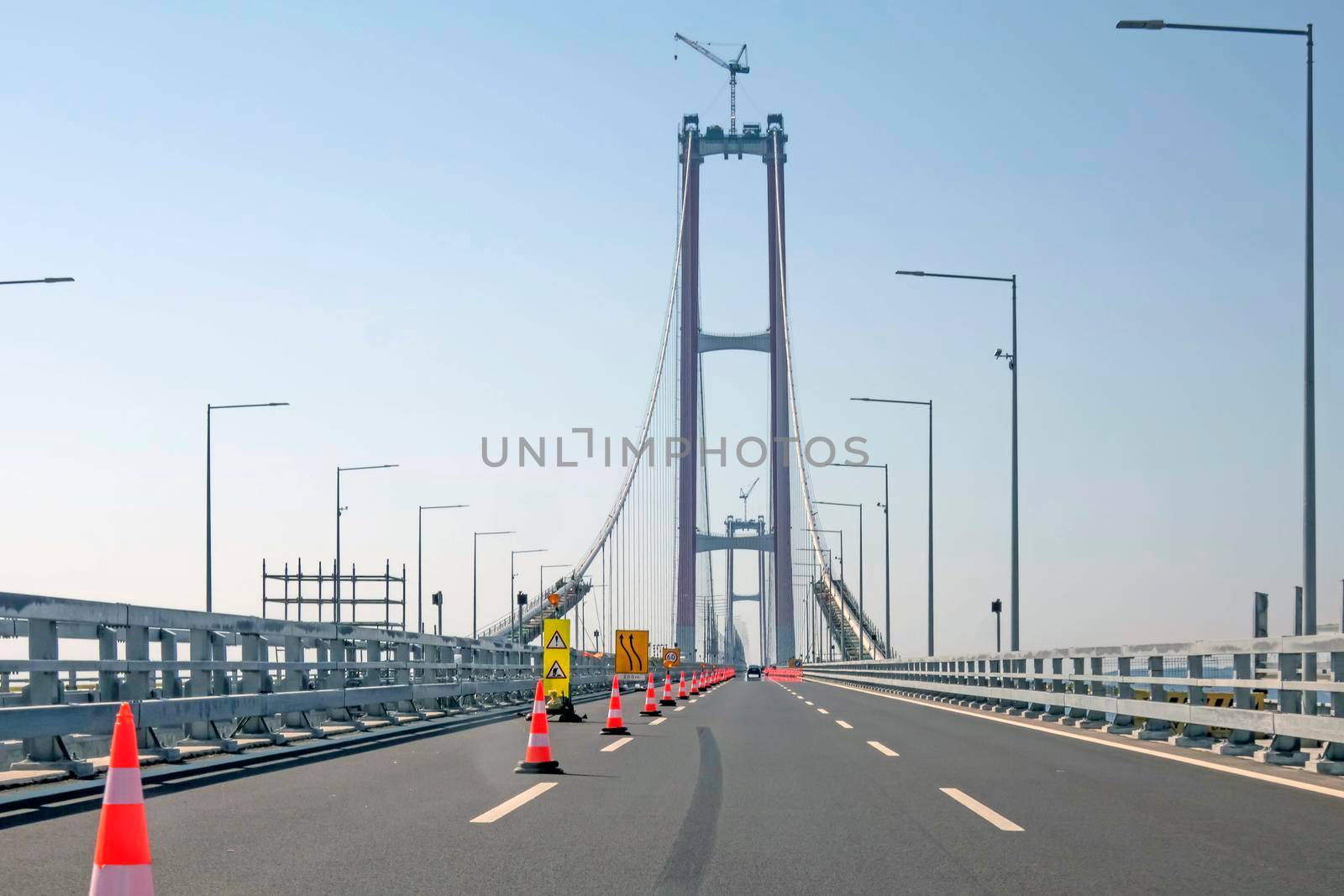 1915 Canakkale bridge in Dardanelles by yilmazsavaskandag