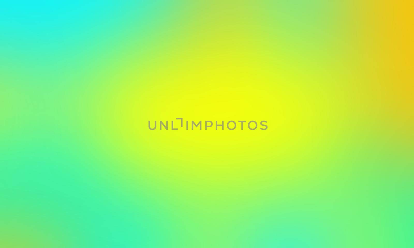 Yellow and blue summer abstract gradient background.