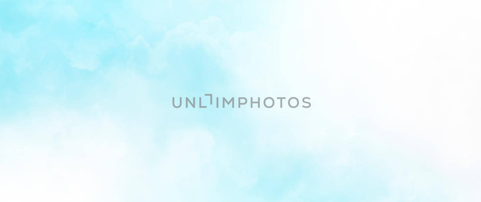 Colorful Clouds Watercolor Colored Banner Background Wallpaper Concept Celebration