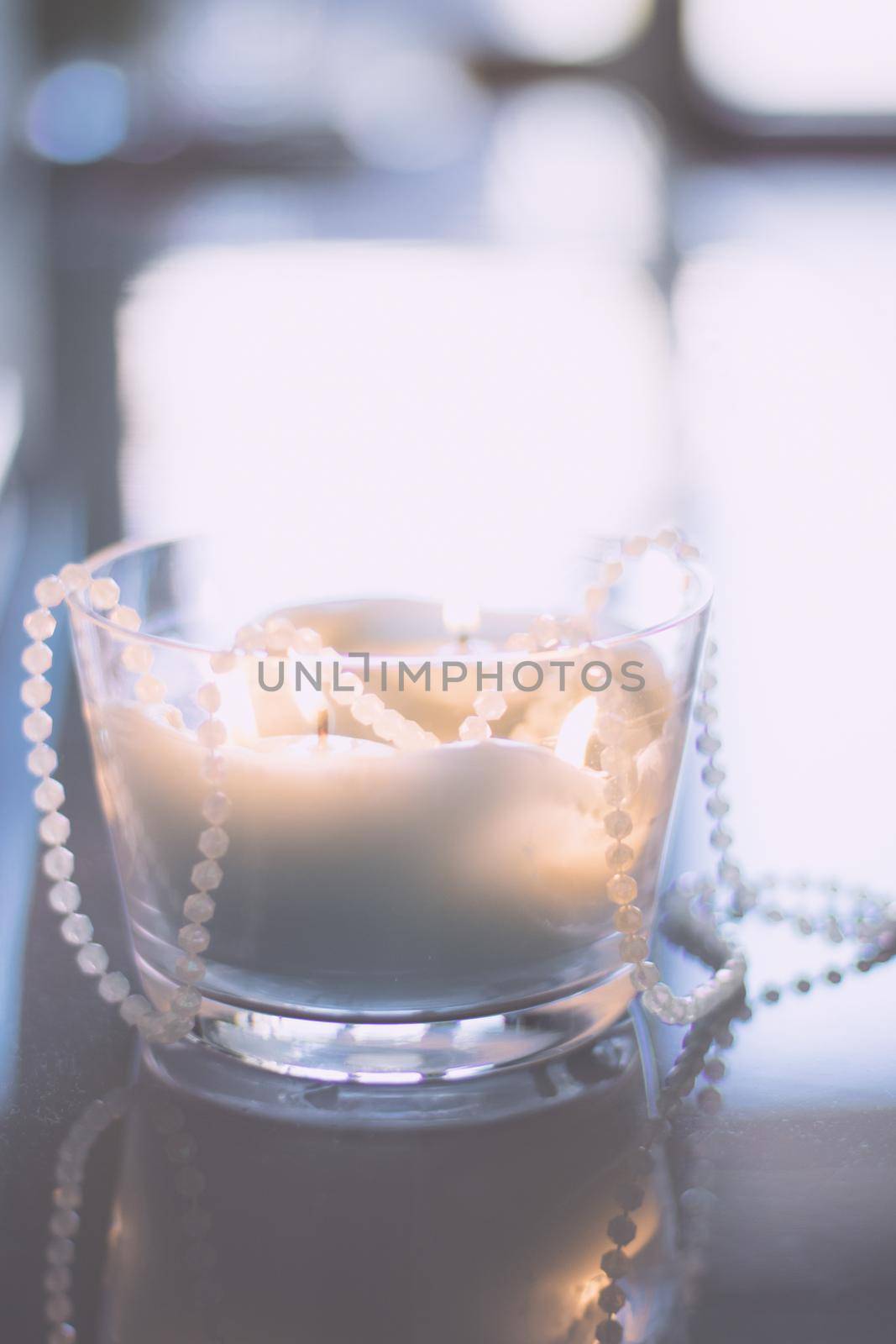 Blessed And Highly Favored - Holiday Candle Lights by Anneleven