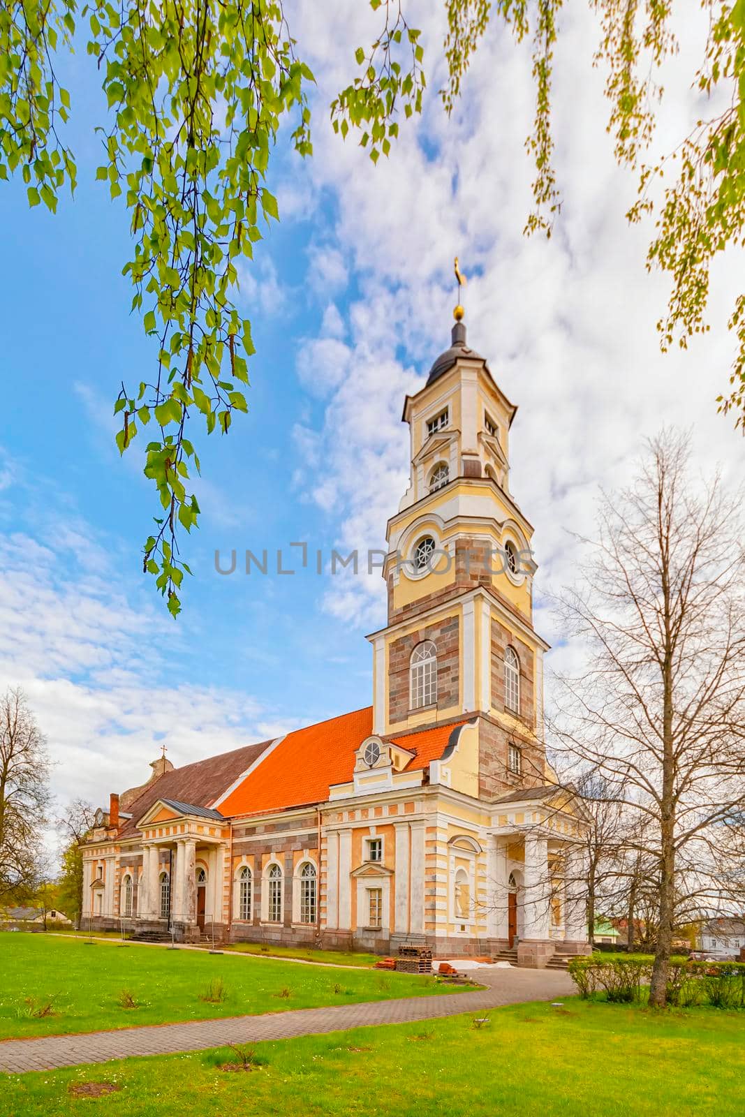 The Aluksne Evangelical Lutheran Church by SNR