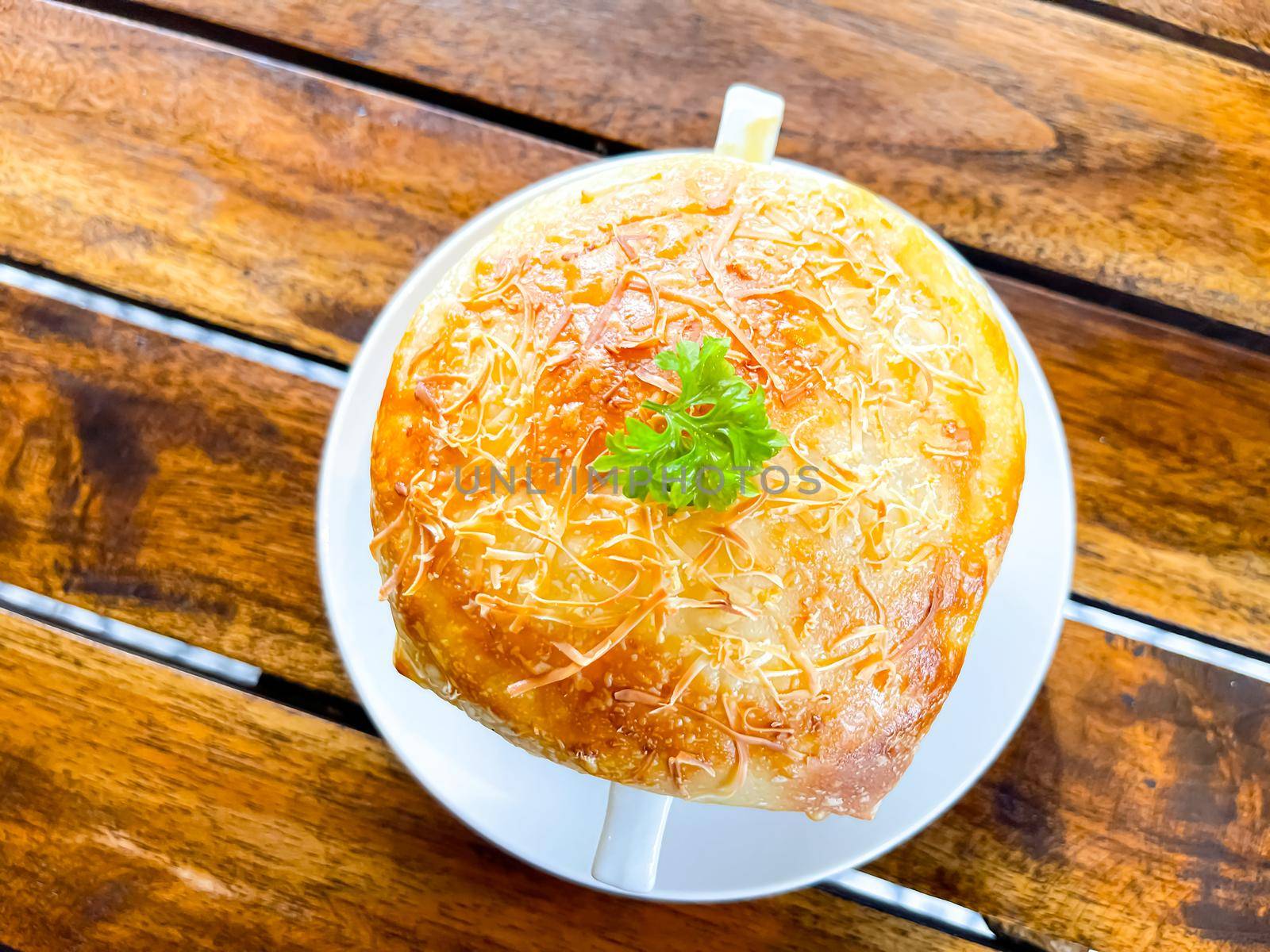 Chicken pot pie soup , zuppa toscana or bread or Tuscan or Minestra Pane or Zuppa soup. Made from kale, zucchini, beans, potatoes, celery, carrots, onion, tomato pulp, extra virgin olive oil, chili and chicken or bacon.