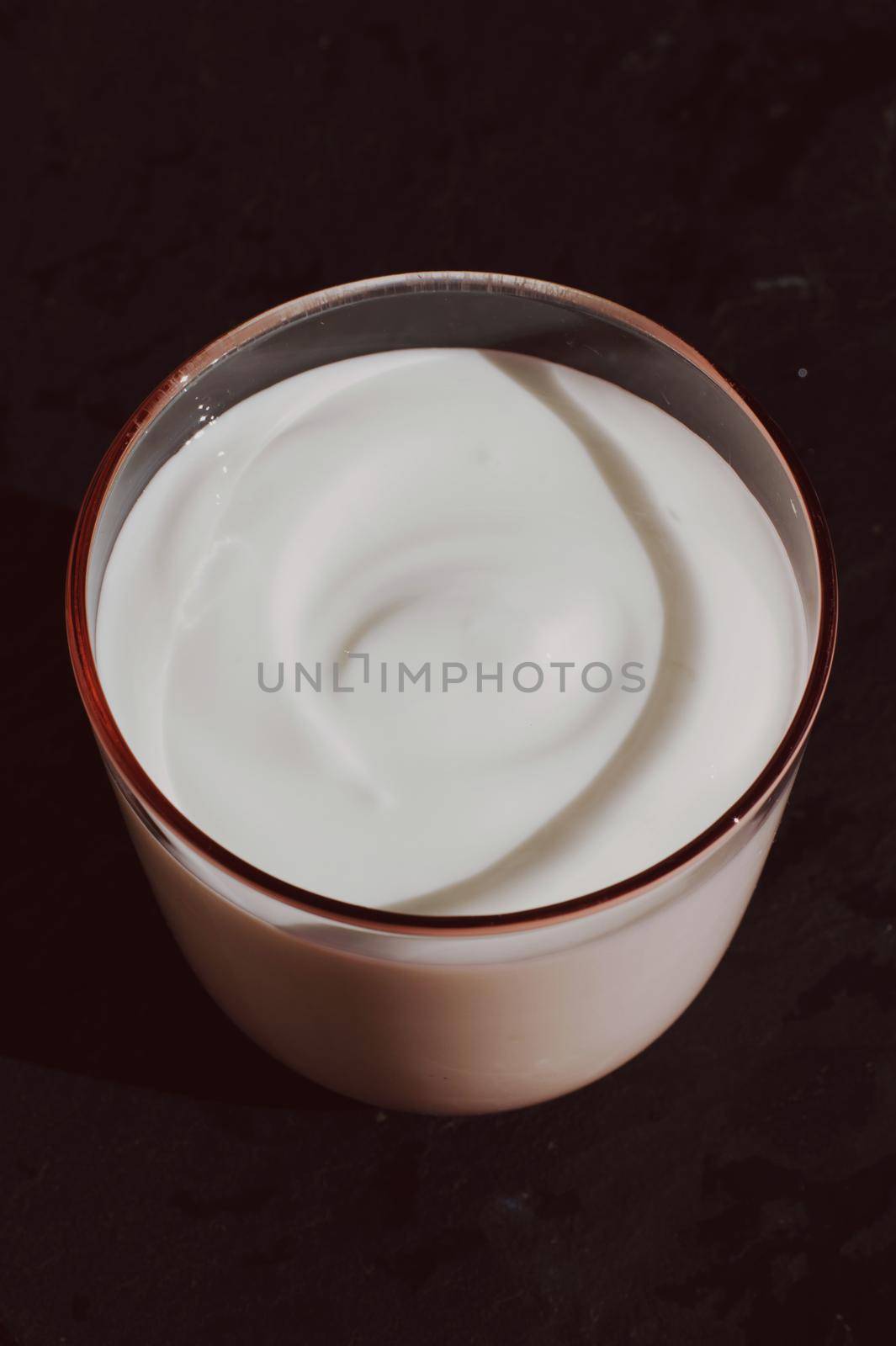 fresh creamy white yogurt by Anneleven