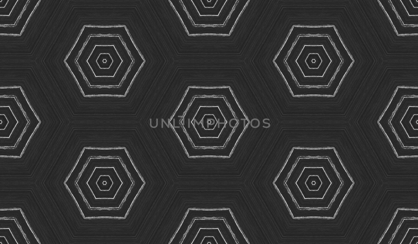 Abstract seamless texture from a photo of the surface of a wooden board painted with black paint.