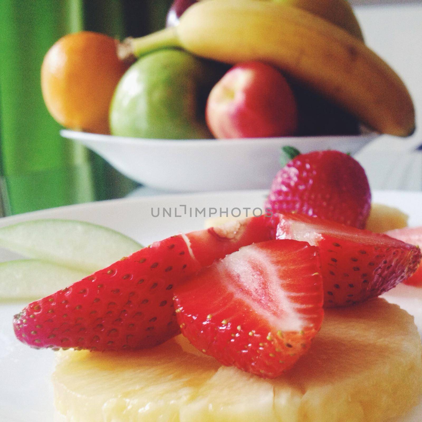 fruit plate served - fresh fruits and healthy eating styled concept, elegant visuals