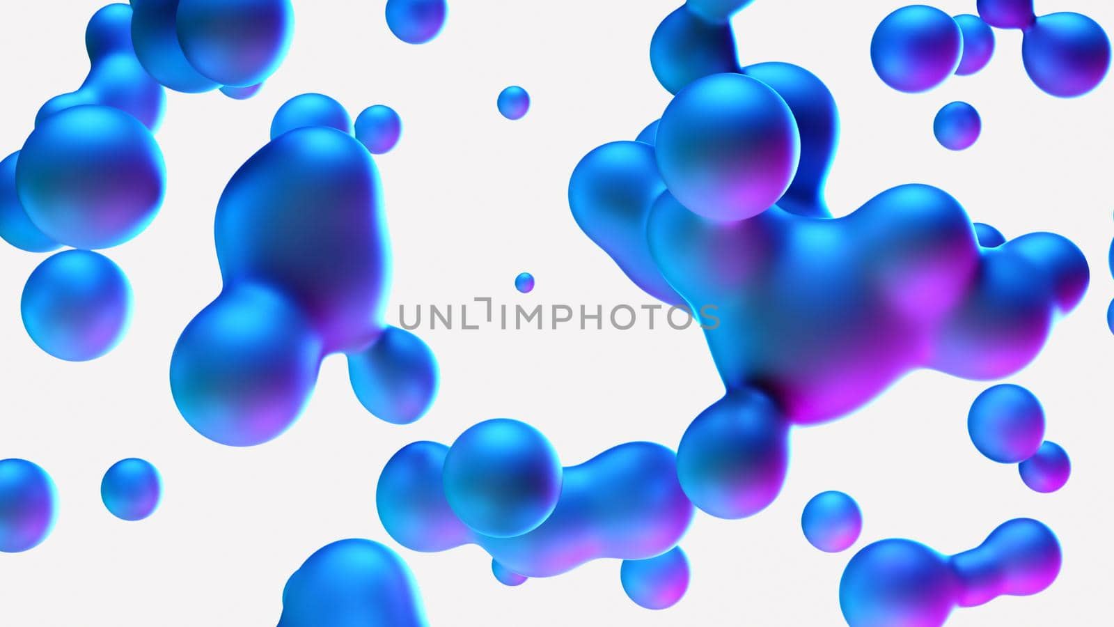 3d rendering Abstract Motion minimal art liquid background by studiodav