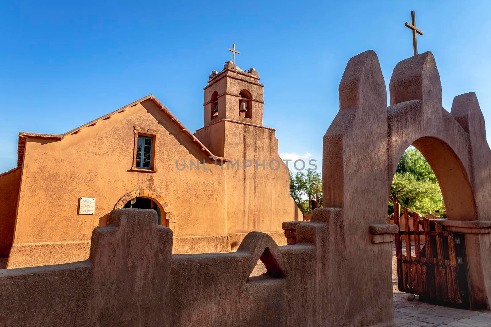 Church of San Pedro de Atacama, the Second Oldest Church in Chile, Historic Place in Northern Chile