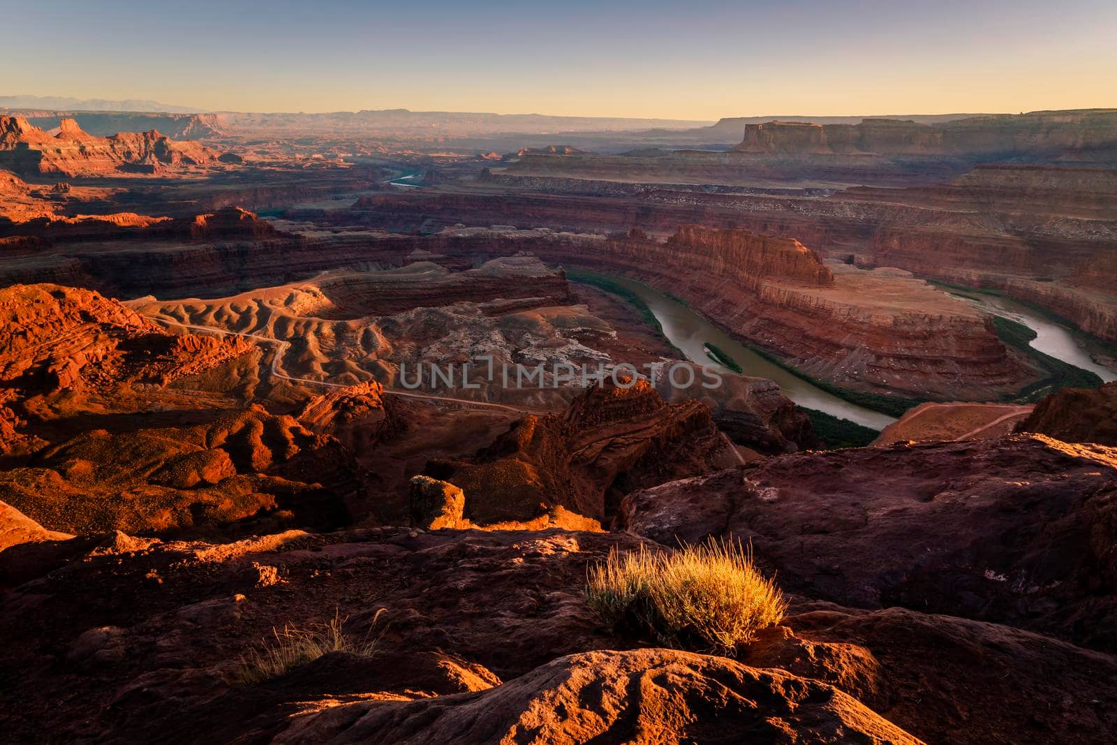 Colorado River from Dead Horse national park viewpoint , Utah, United States
