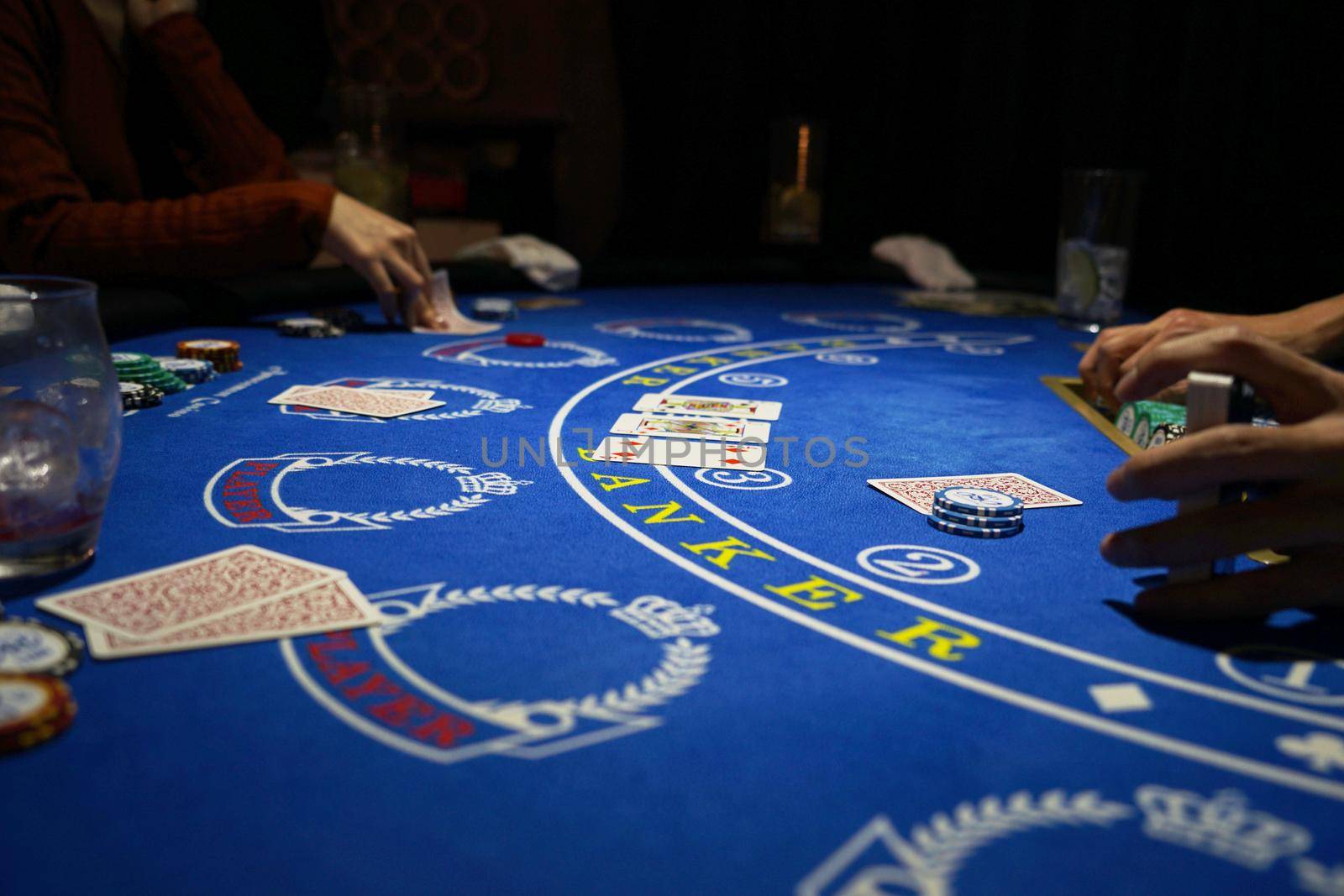 Casino Poker Image (Texas Holdem). Shooting Location: Tokyo metropolitan area