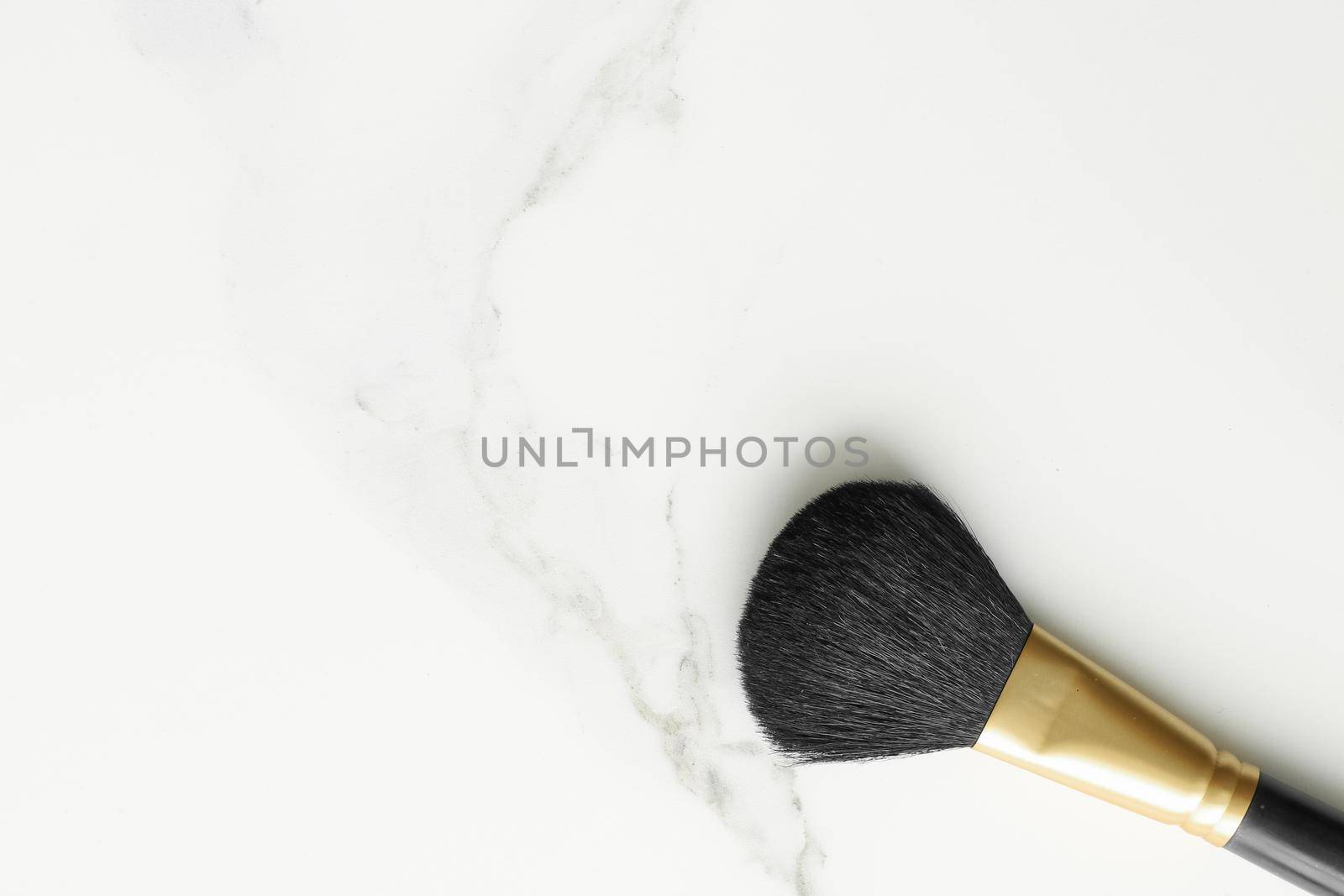 Make-up and cosmetics on marble, flatlay - modern feminine lifestyle, vlog background and styled stock concept. Beauty inspiration in a fashion blog