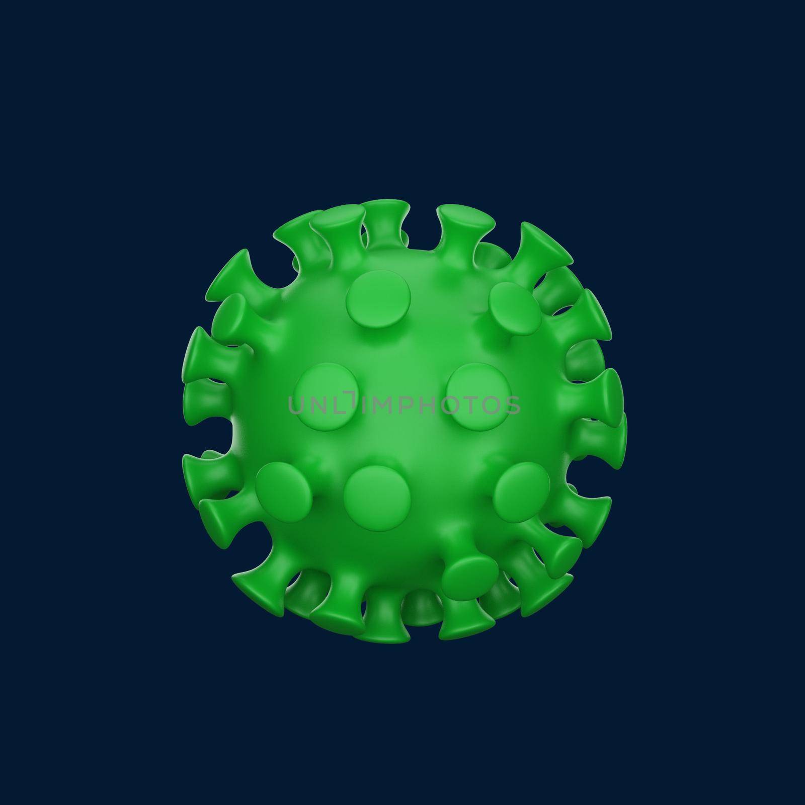 3d icon Virus Medical theme