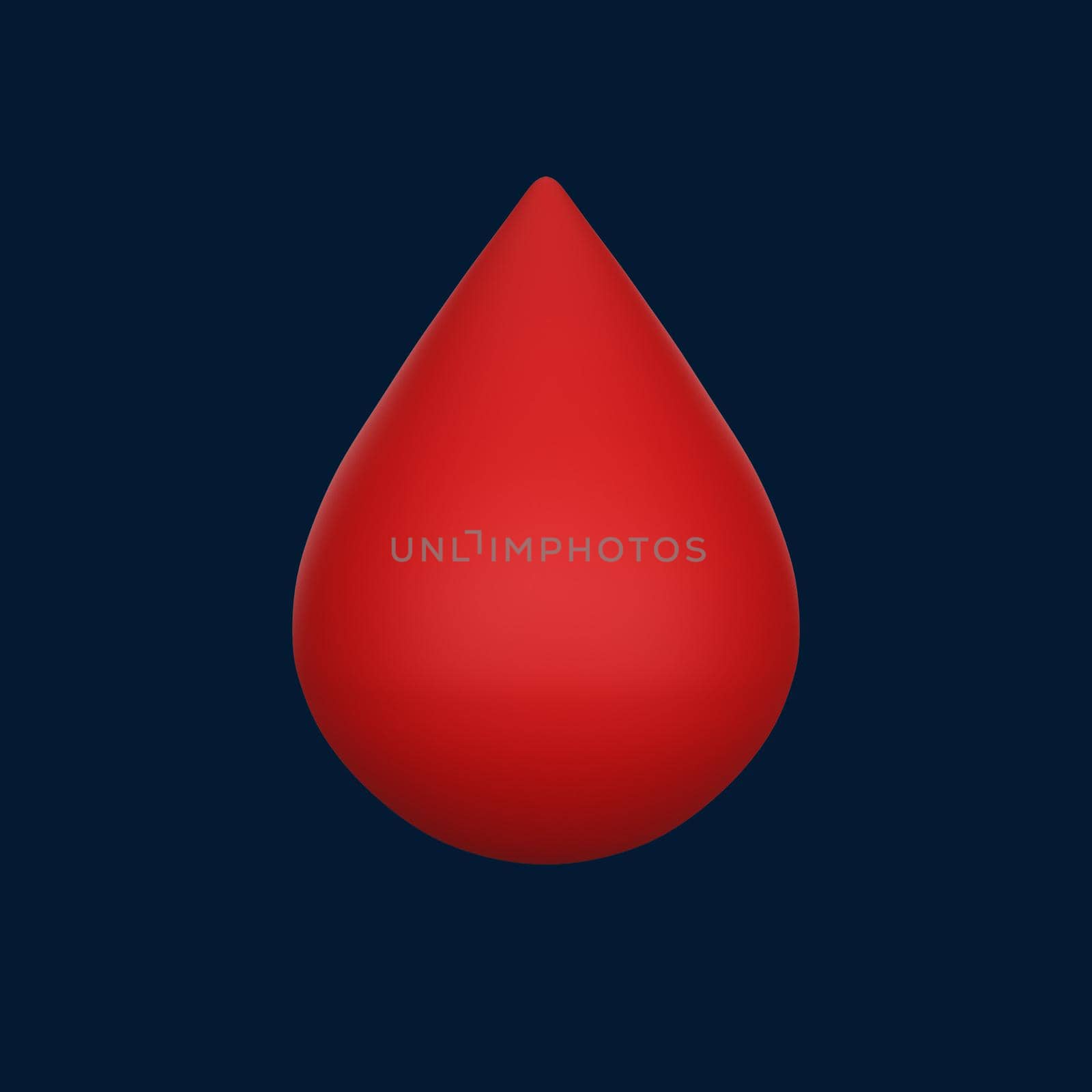 3d icon Blood health theme