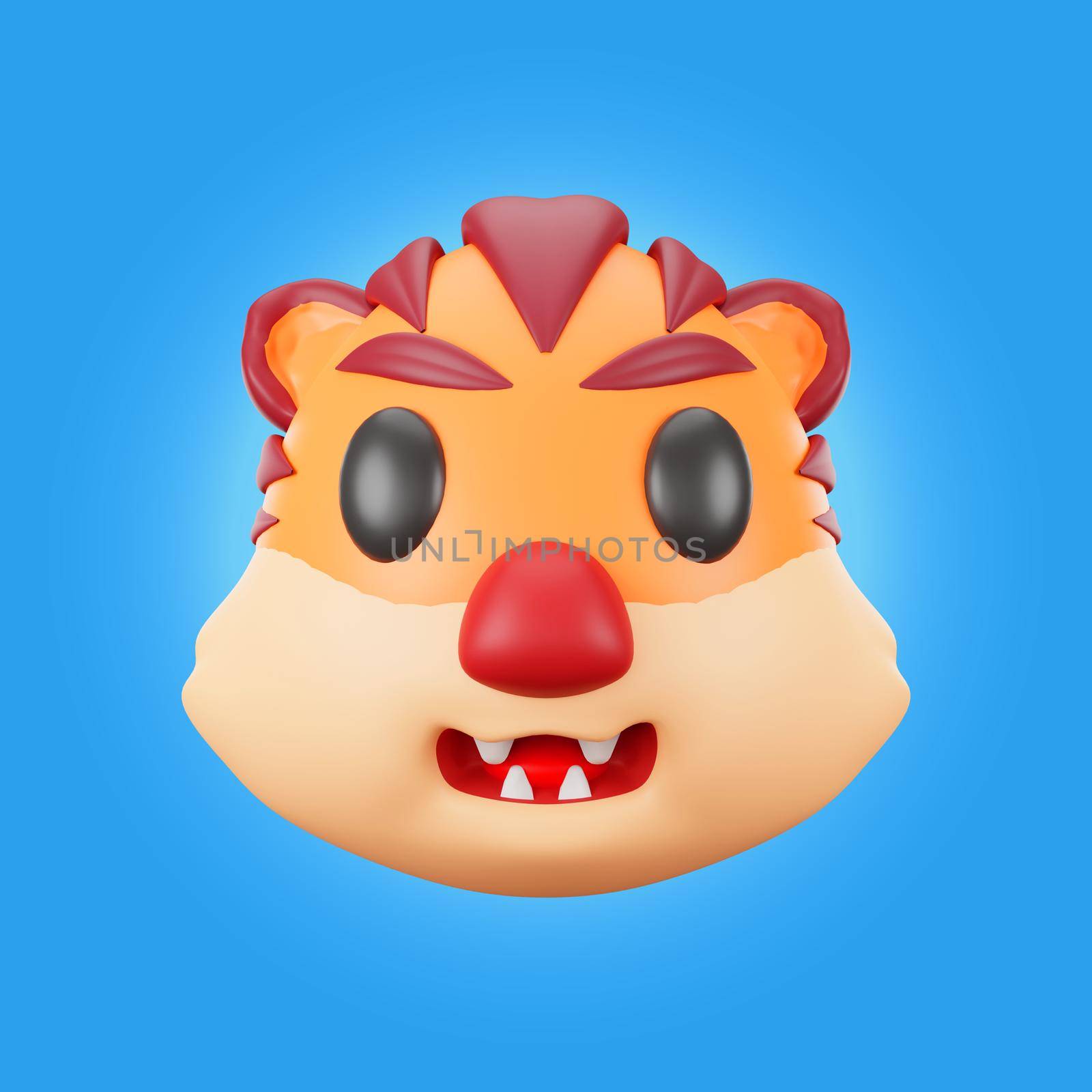 3d avatar Tiger cute