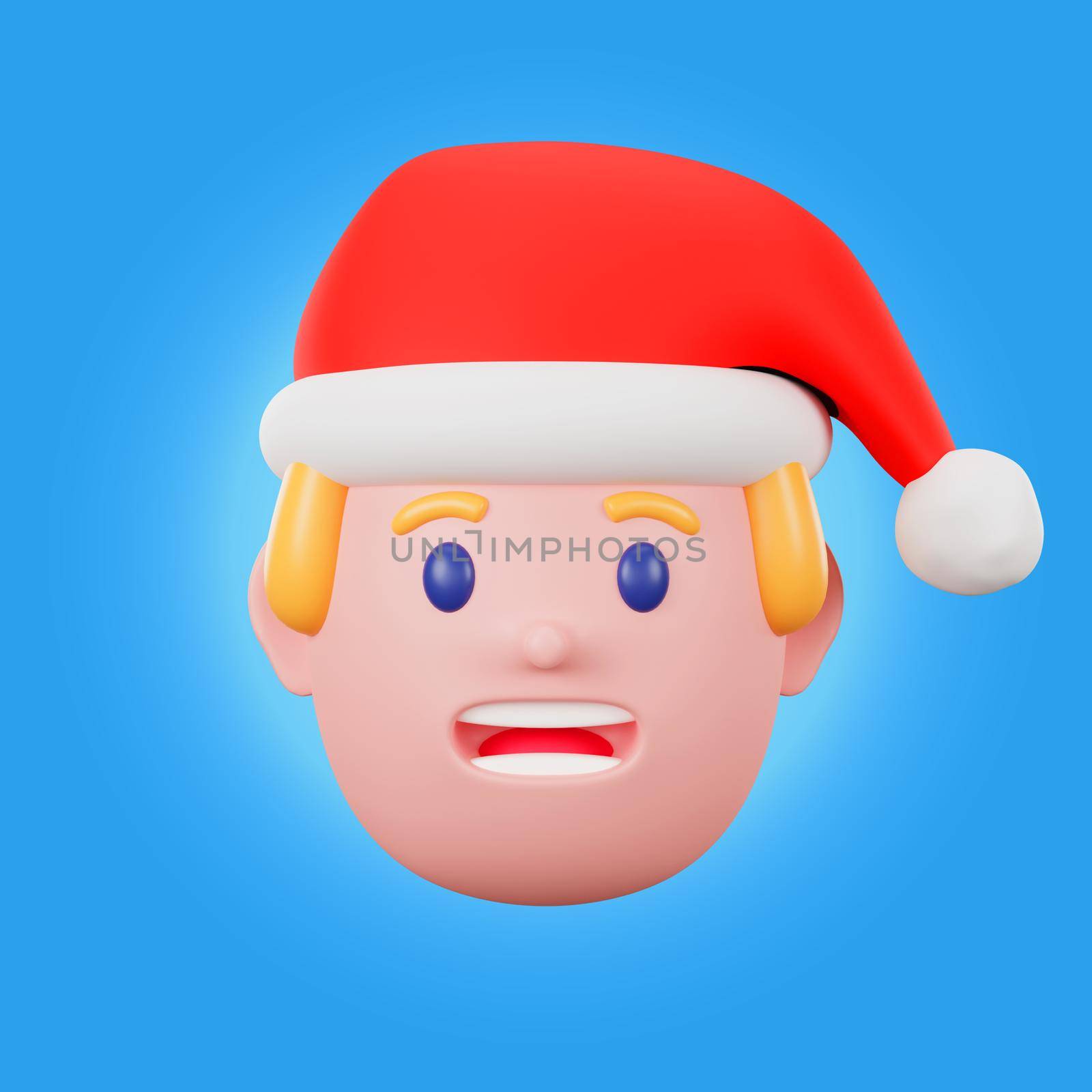 3d avatar male christmas