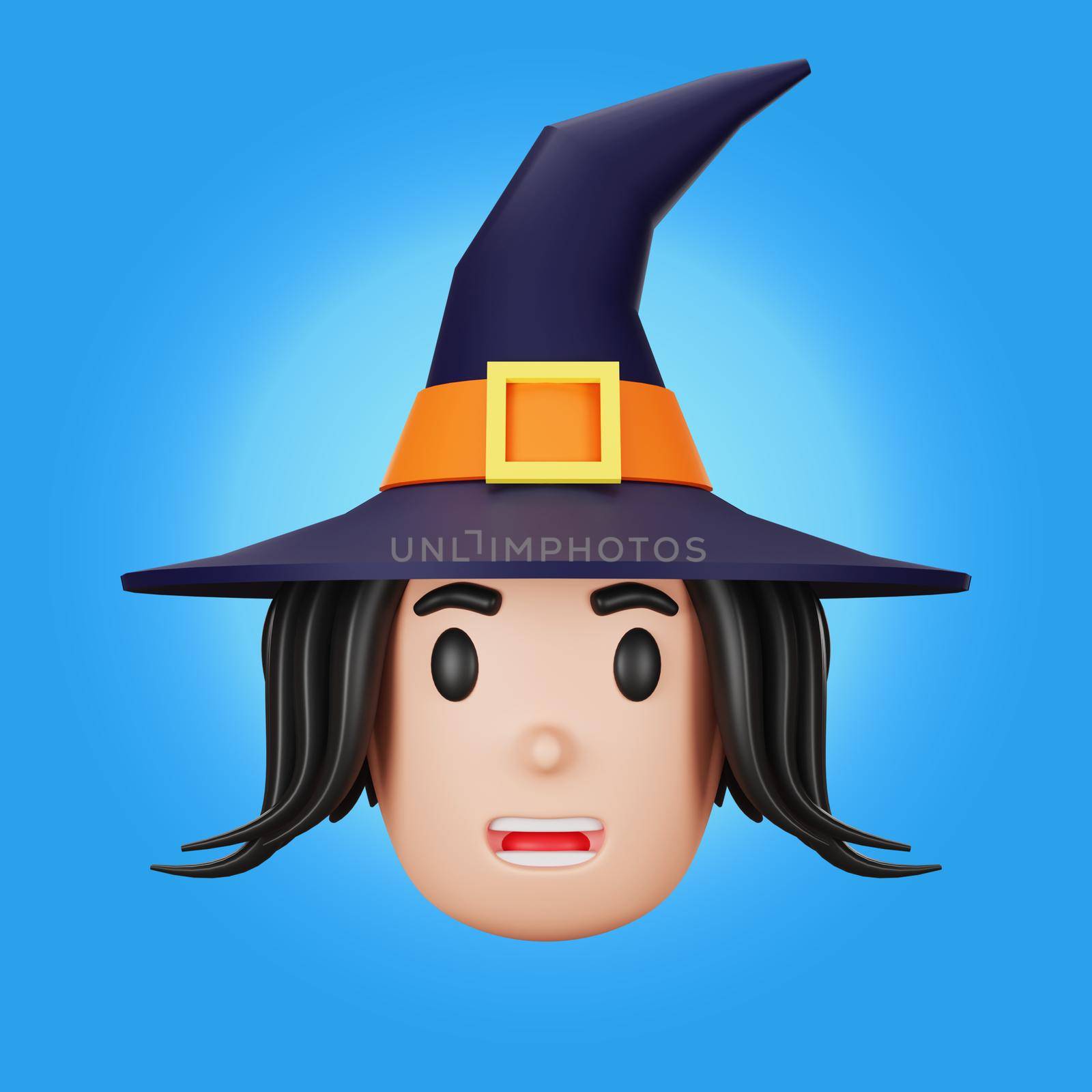 3d avatar witch