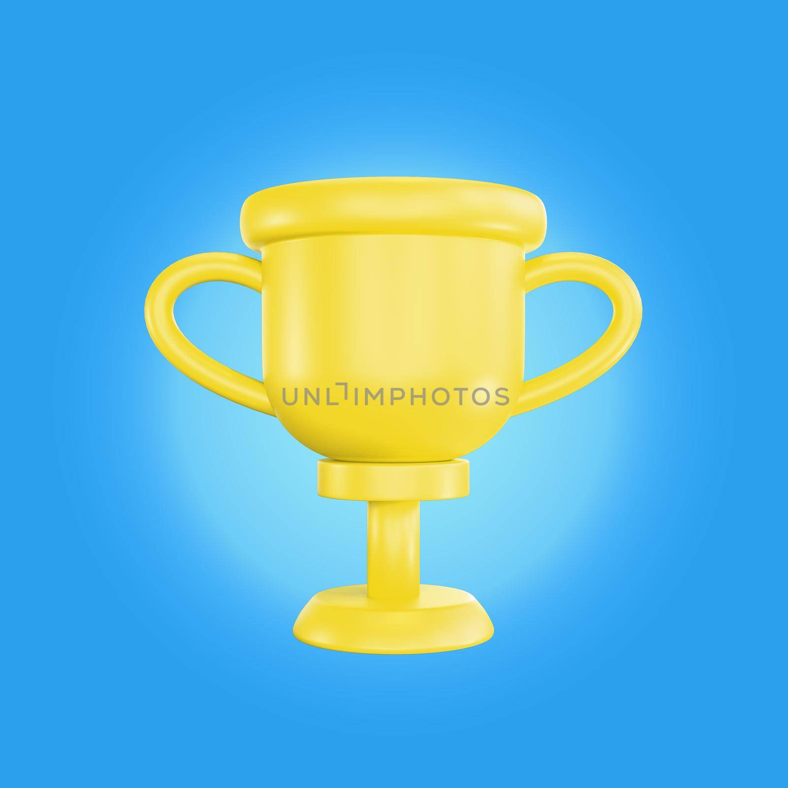 3d icon Trophy school theme