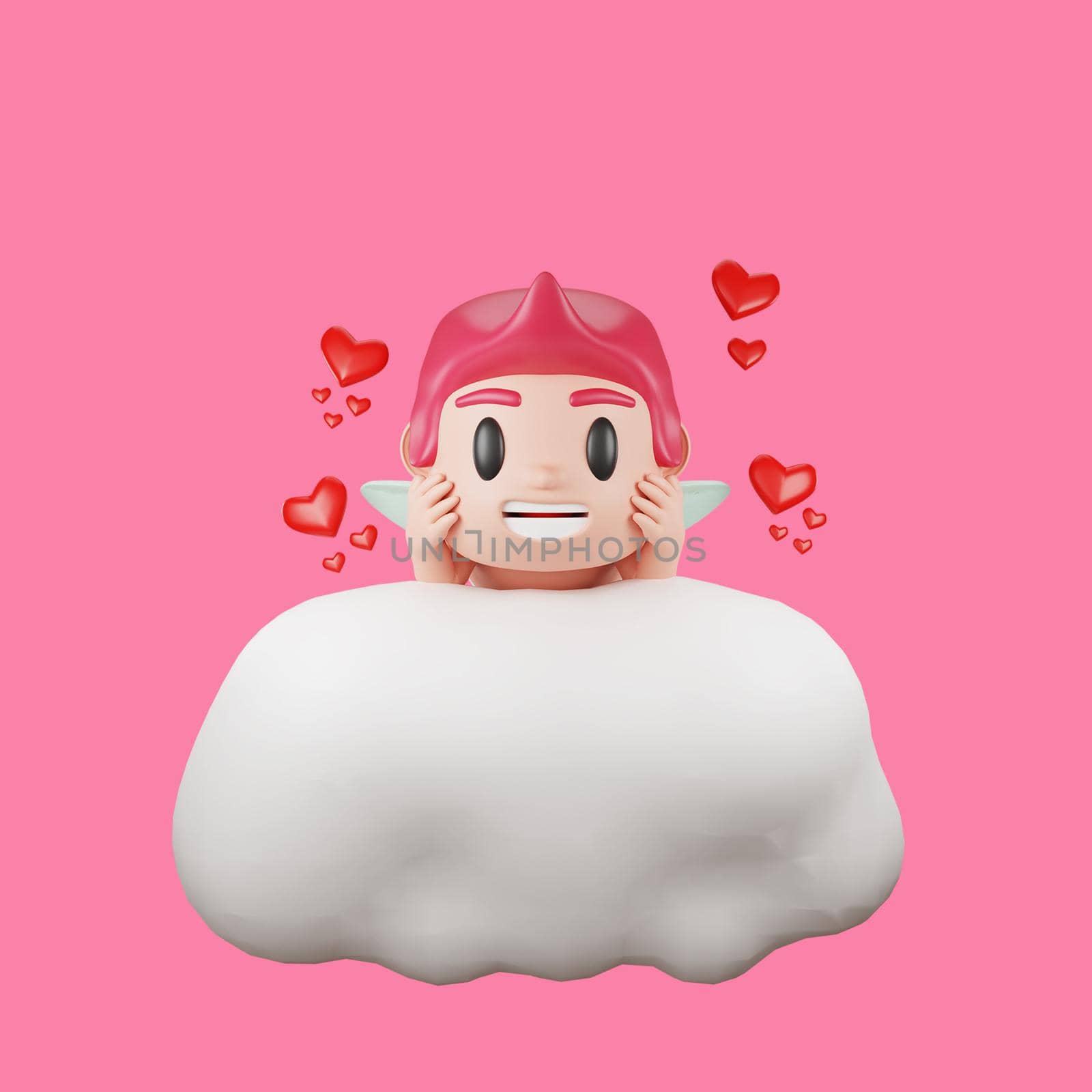 cupid character valentine's day concept by Rahmat_Djayusman