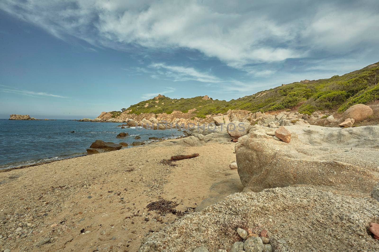 The typical Sardinian Mediterranean beach. by pippocarlot