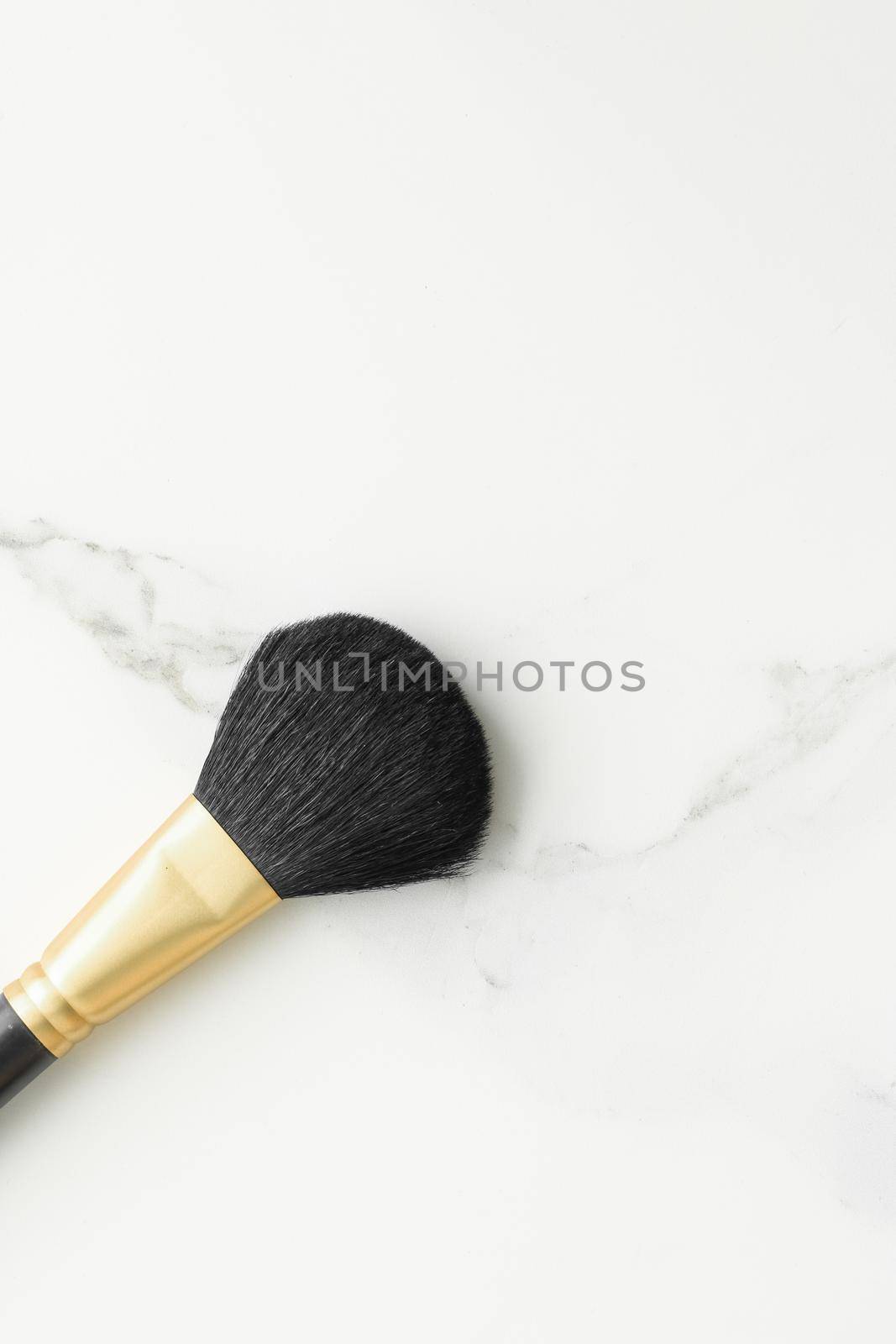 Make-up and cosmetics on marble, flatlay - modern feminine lifestyle, vlog background and styled stock concept. Beauty inspiration in a fashion blog