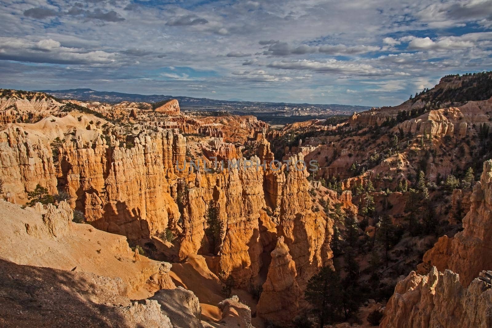 View from the Paria Viewpoint in Bryce Canyon National Park. Utah.USA