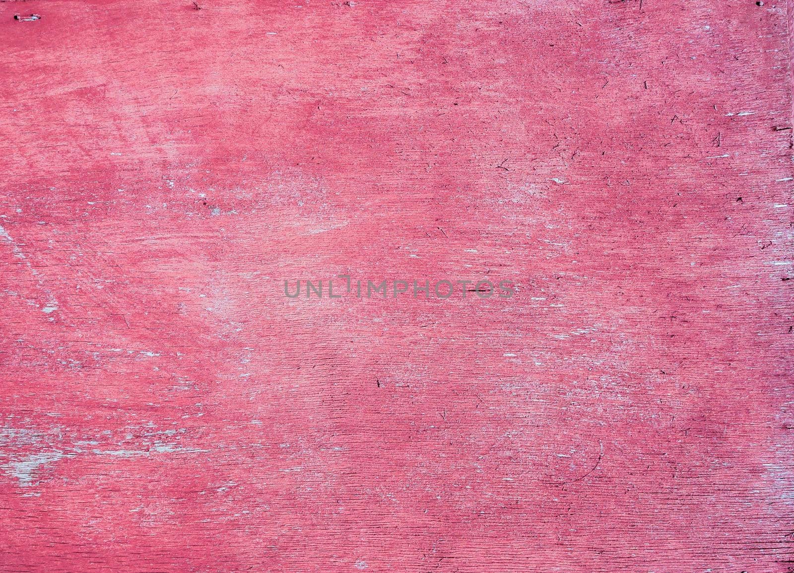 Abstract plywood background with shabby red paint. by gelog67