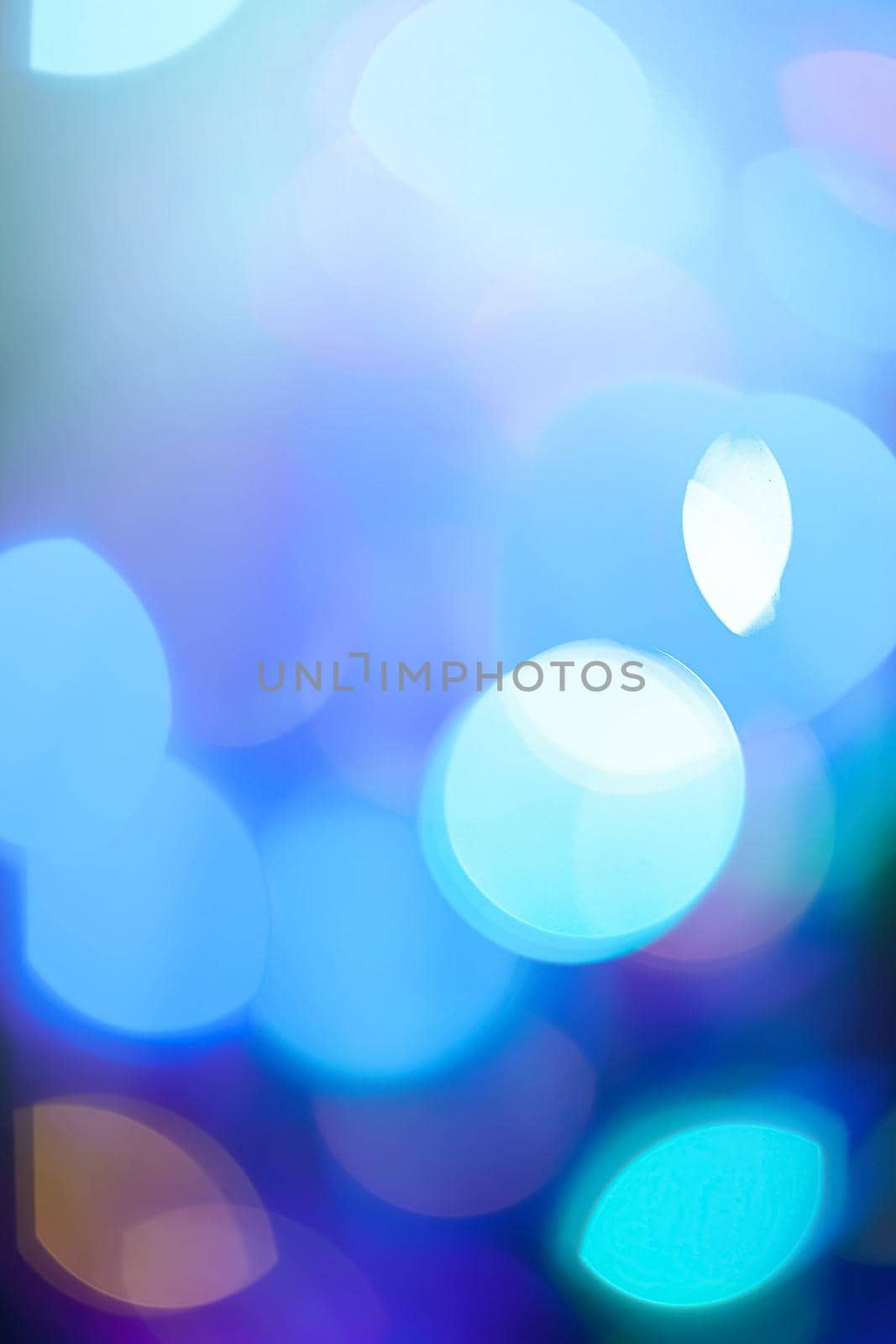 Colorful blurry lights - abstract background, bokeh overlay defocused design concept. Colour your imagination