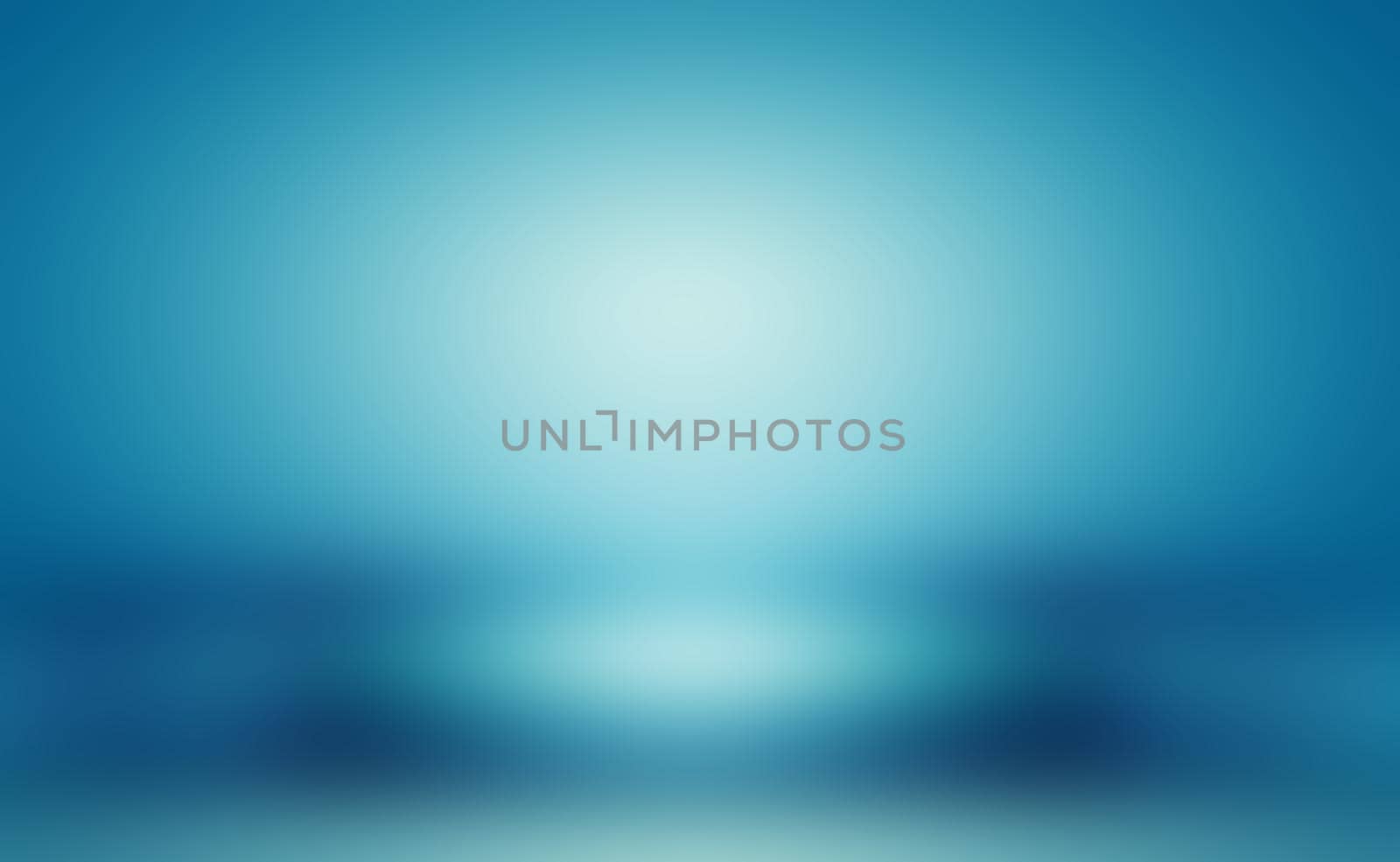 Abstract Luxury gradient Blue background. Smooth Dark blue with Black vignette Studio Banner. by Benzoix