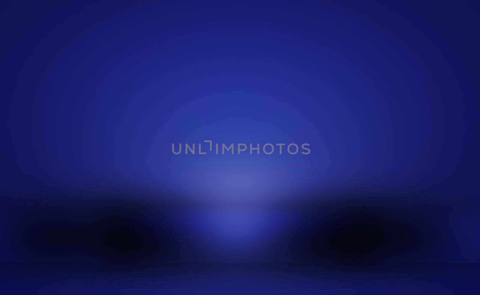 Abstract Luxury gradient Blue background. Smooth Dark blue with Black vignette Studio Banner. by Benzoix