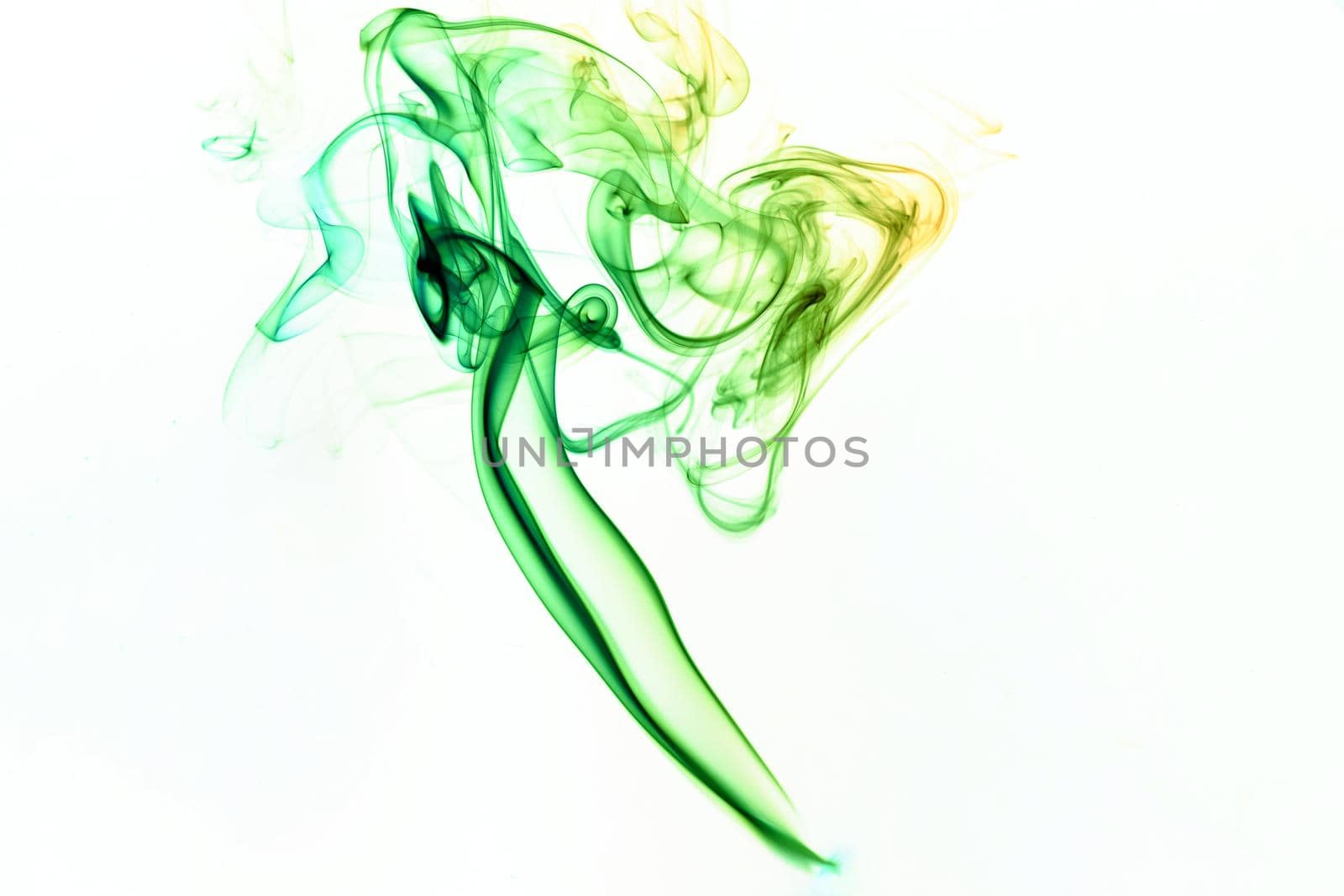Abstract form of Smoke isolated on a white background. by hdcaputo