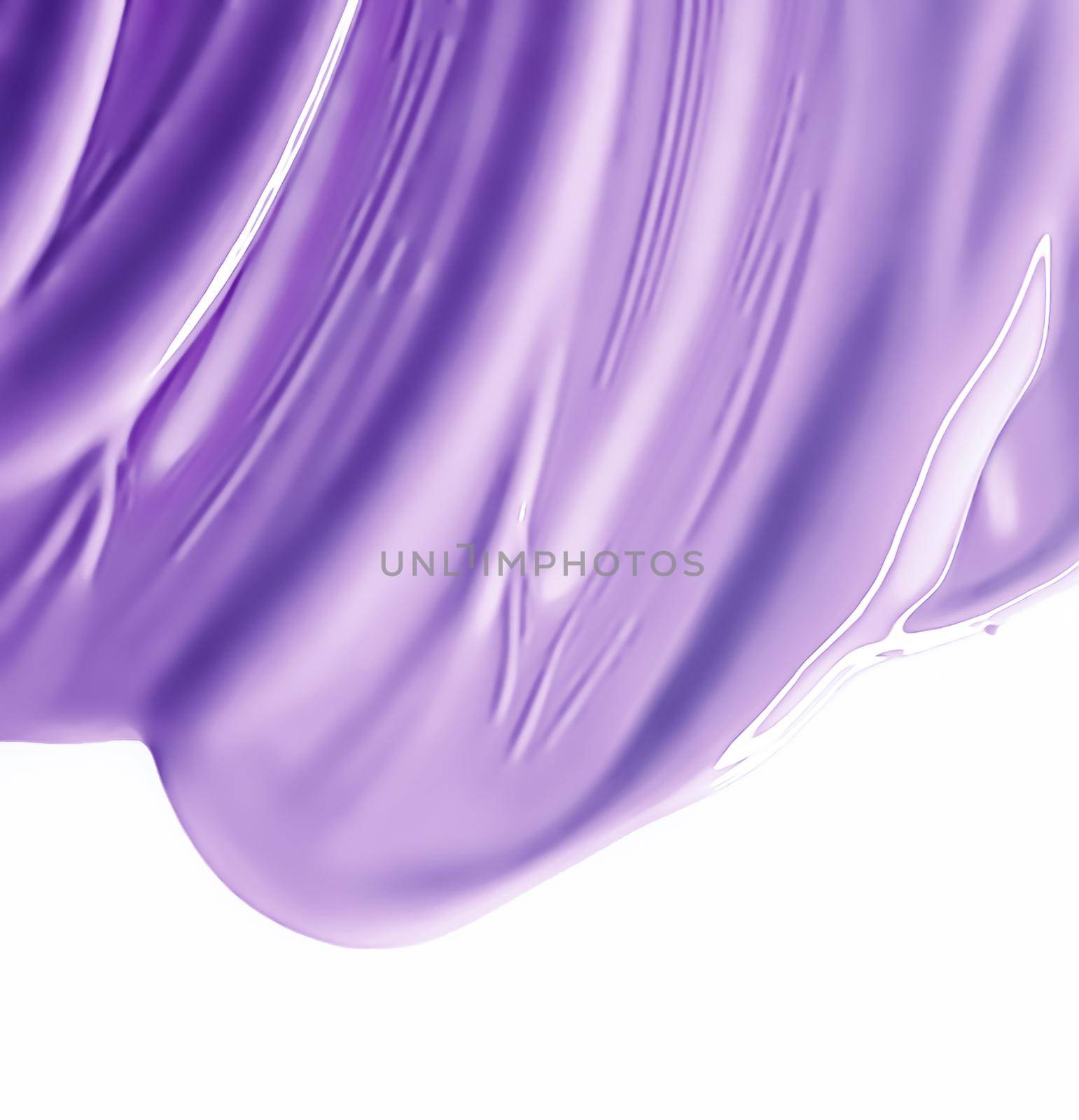 Glossy purple cosmetic texture as beauty make-up product background, cosmetics and luxury makeup brand design by Anneleven