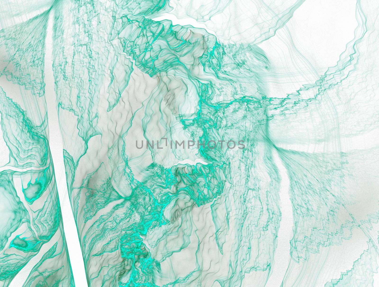 Imaginatory lush fractal texture image abstract background