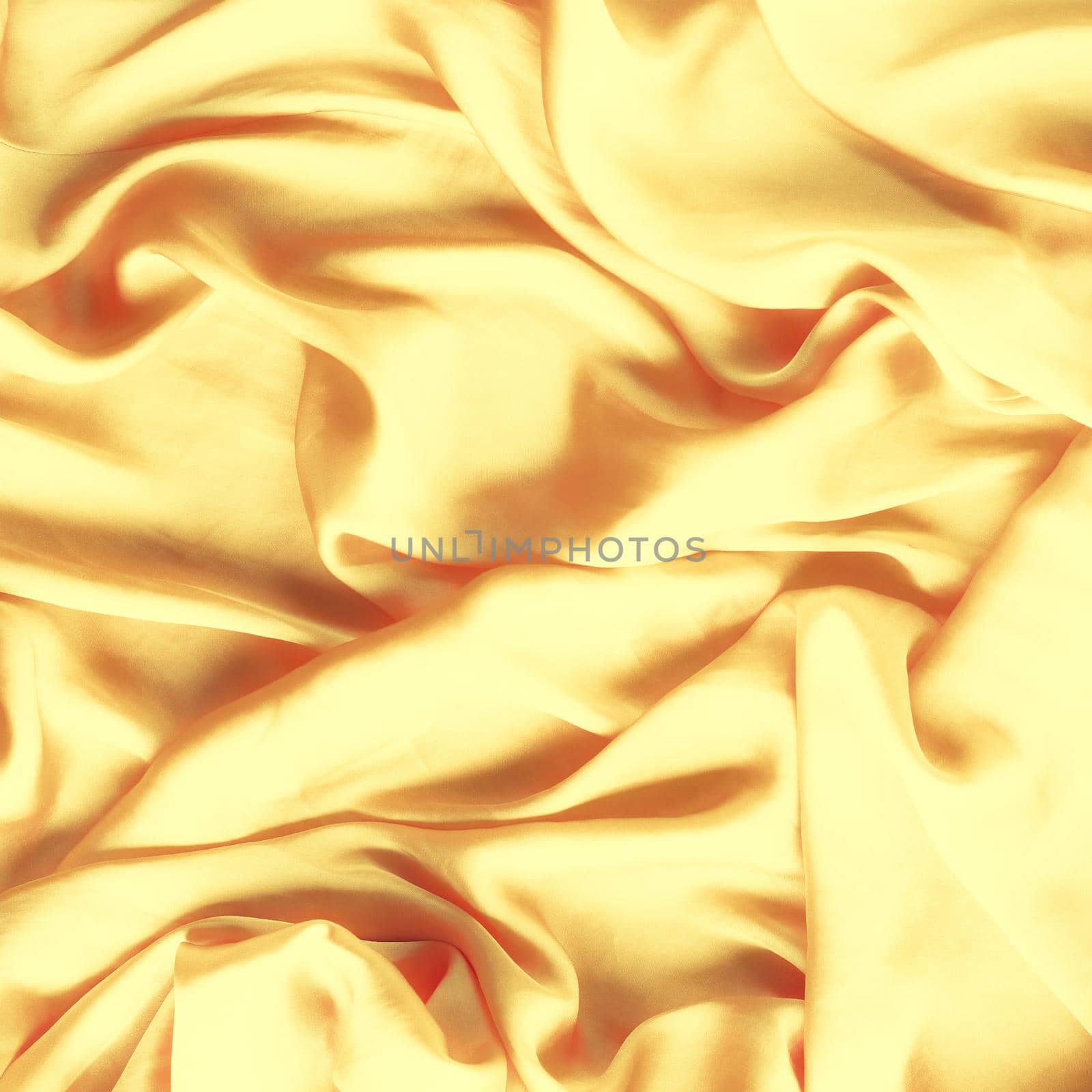 Luxury golden silk background texture - elegant fabric textures, abstract backgrounds and modern pastel colours concept