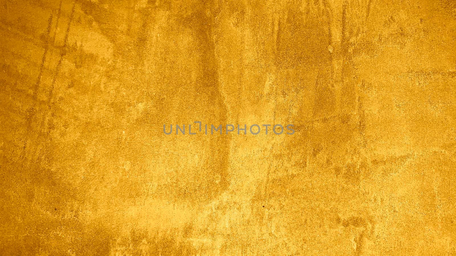 Texture of golden decorative plaster or concrete. Abstract grunge background for design.