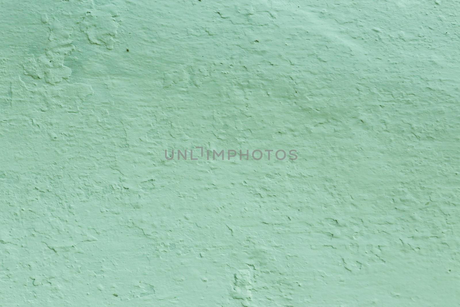 Blue-green plaster on the wall. by gelog67