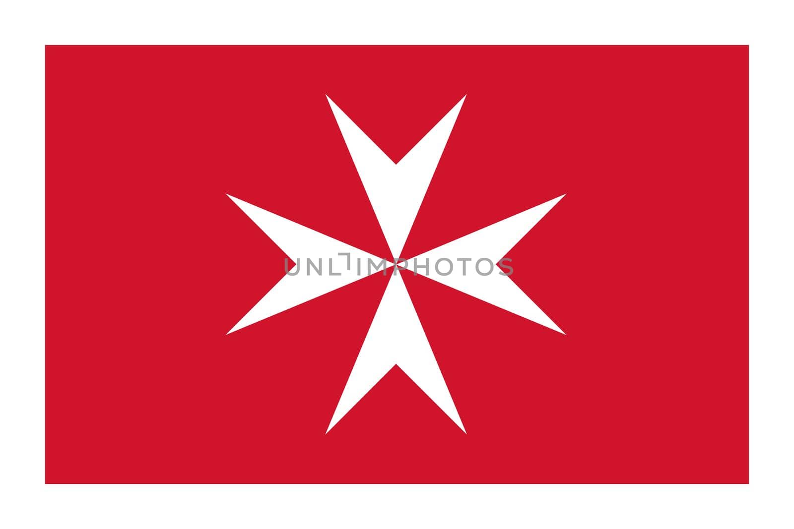 A Maltese Cross flag background illustration large file