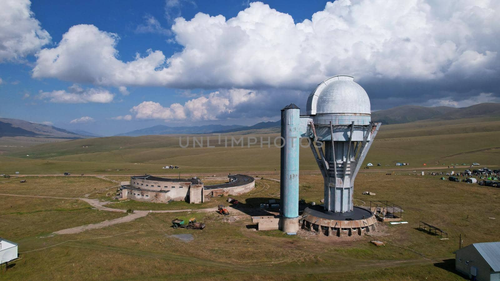 The Assy-Turgen Observatory is high in mountains by Passcal