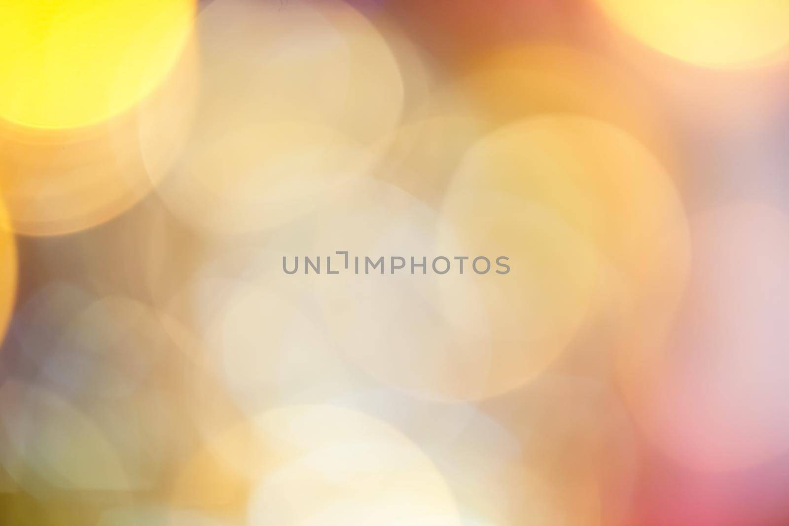 Abstract background, bokeh overlay defocused design concept - Light beams and sun flares