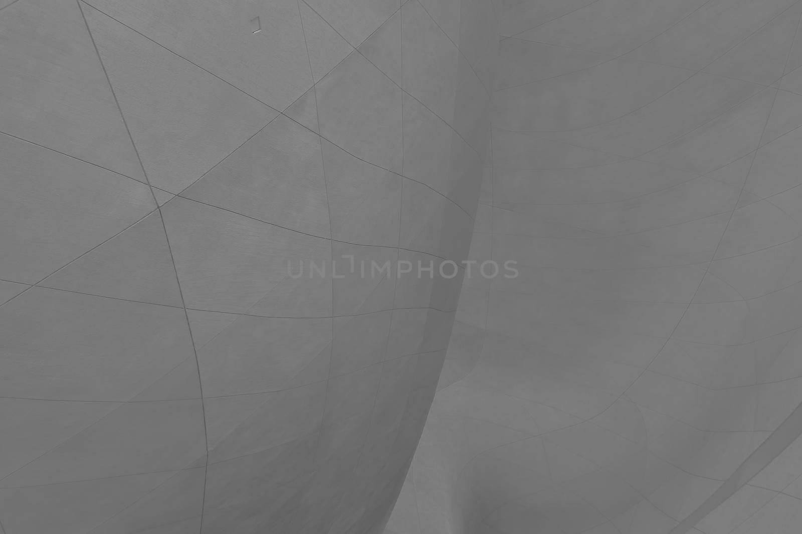 Monochrome refined fragment of contemporary public building, abstract background and interior design concept - Modern architecture details